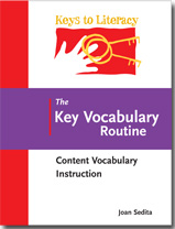 The Key Vocabulary Routine book